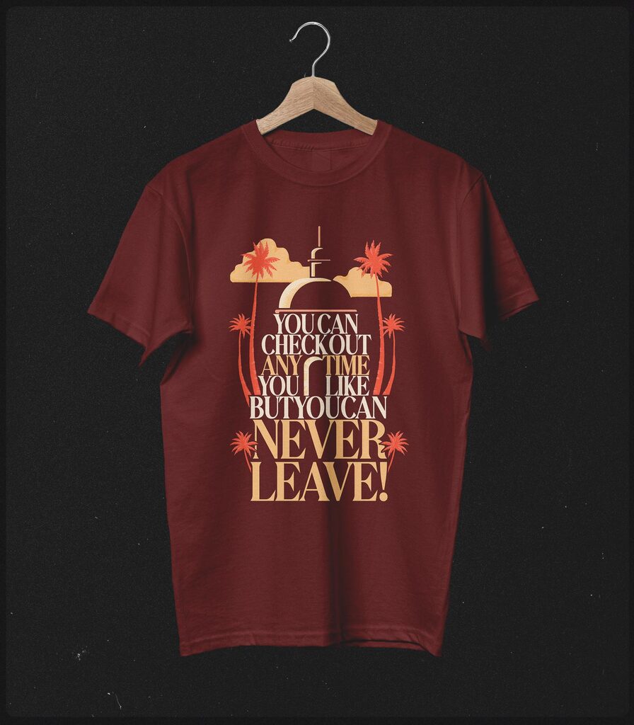 Hotel California Collector's Typography Tee