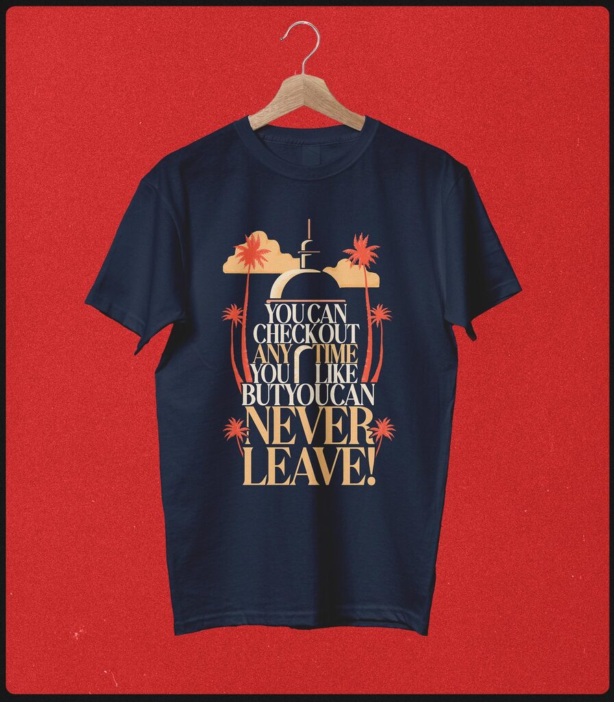 Hotel California Collector's Typography Tee