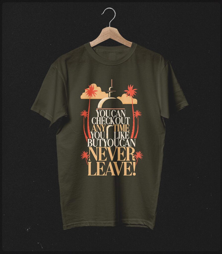 Hotel California Collector's Typography Tee