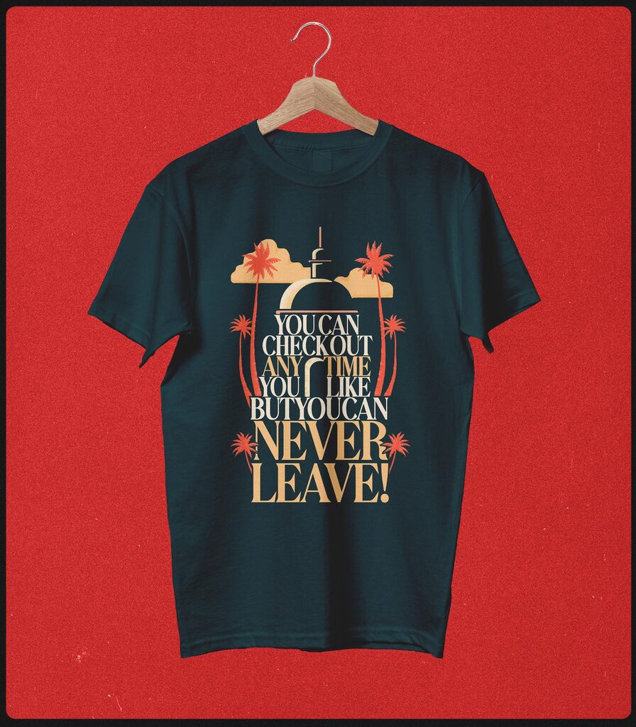 Hotel California Collector's Typography Tee