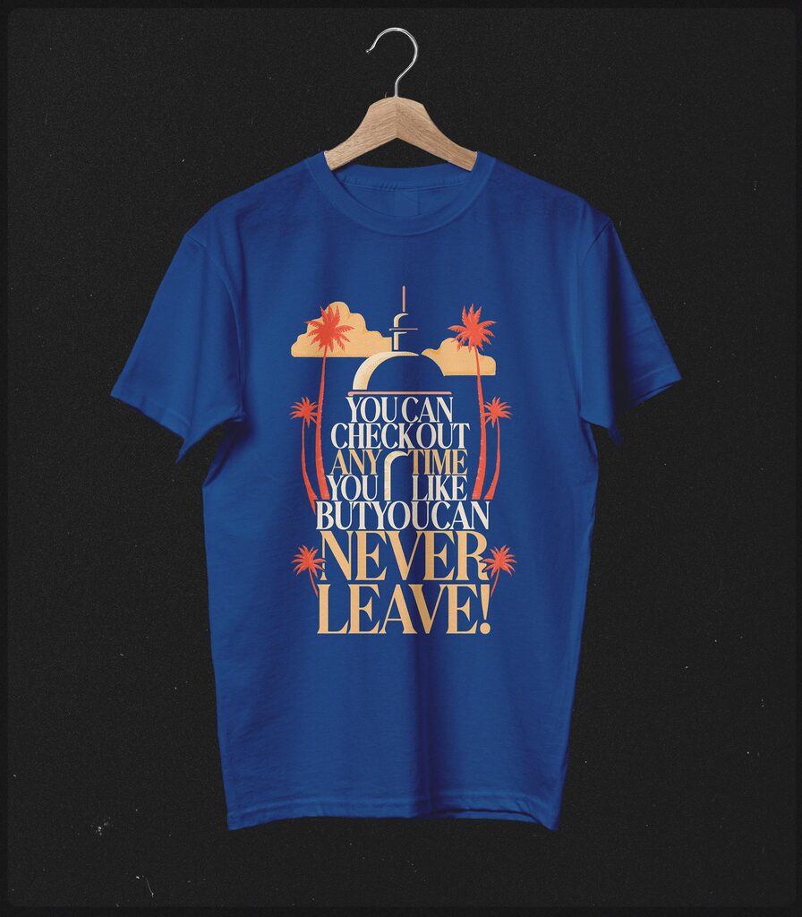 Hotel California Collector's Typography Tee