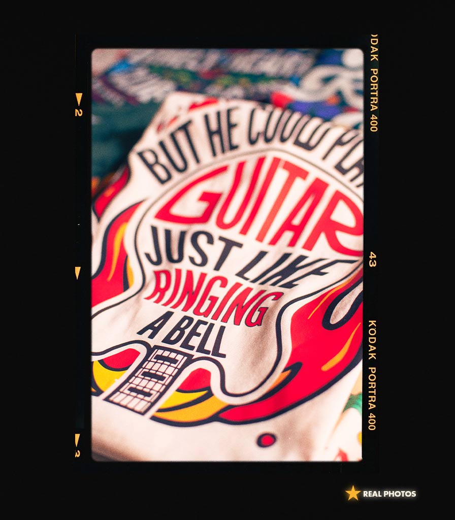 Johnny B. Goode Tribute Typography Tee