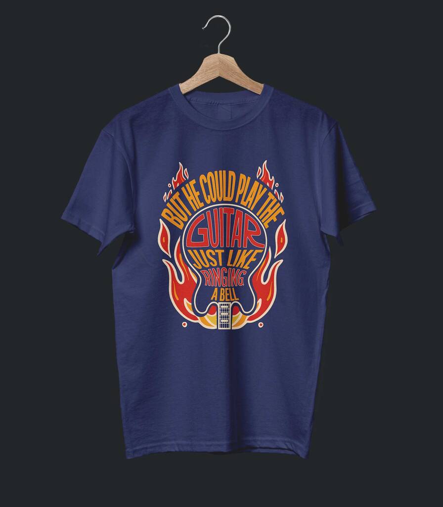 Johnny B. Goode Tribute Typography Tee
