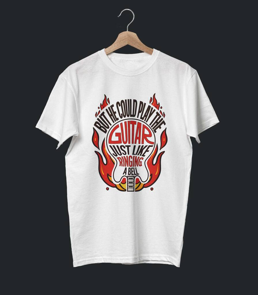 Johnny B. Goode Tribute Typography Tee