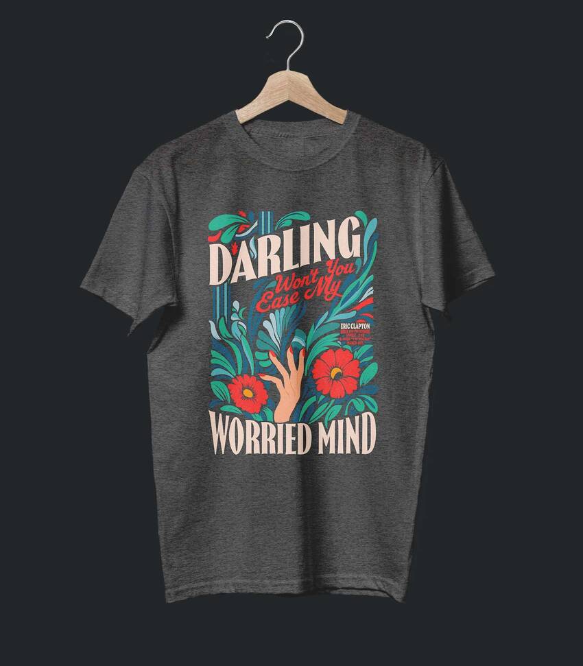 Layla • Eric Clapton Tribute T-shirt • Vintage Edition