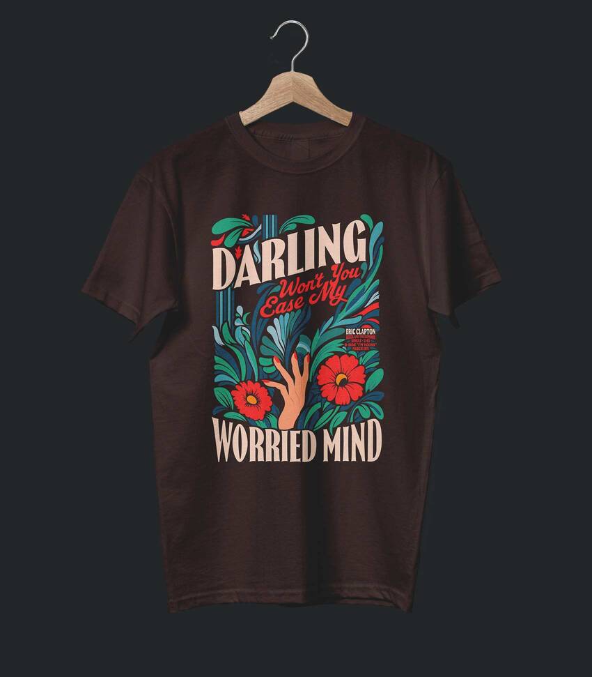 Layla • Eric Clapton Tribute T-shirt • Vintage Edition