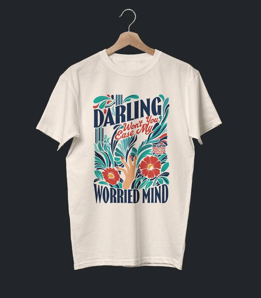 Layla • Eric Clapton Tribute T-shirt • Vintage Edition