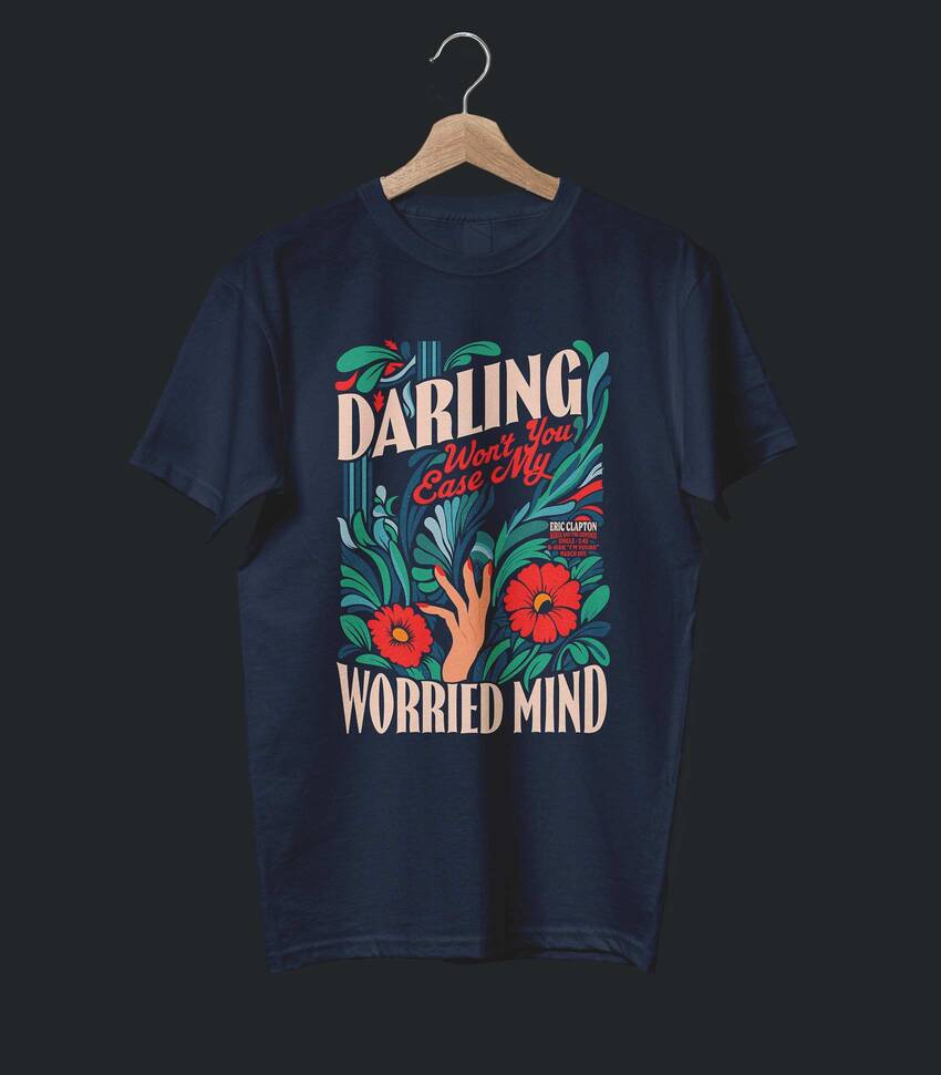 Layla • Eric Clapton Tribute T-shirt • Vintage Edition