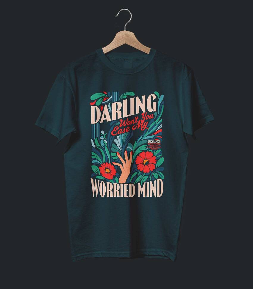 Layla • Eric Clapton Tribute T-shirt • Vintage Edition