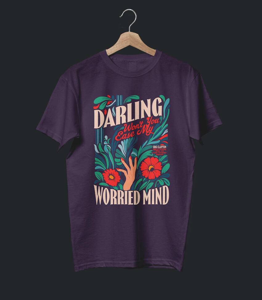 Layla • Eric Clapton Tribute T-shirt • Vintage Edition