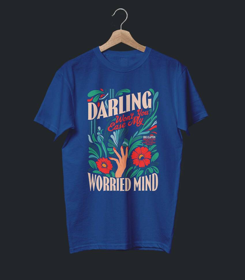 Layla • Eric Clapton Tribute T-shirt • Vintage Edition