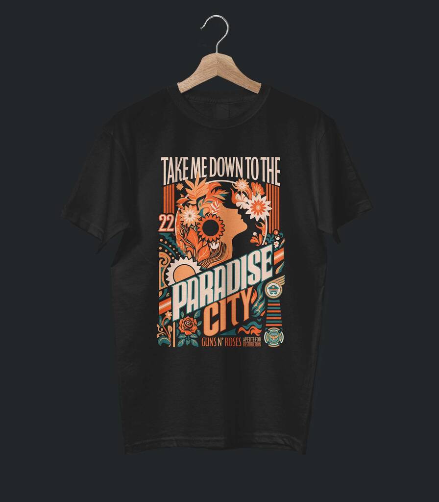 Paradise City • Guns N Roses Tribute Collector's Tee
