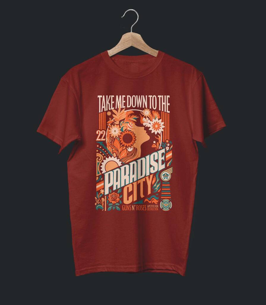 Paradise City • Guns N Roses Tribute Collector's Tee