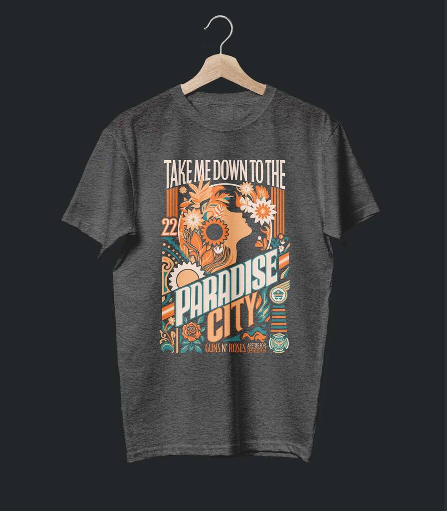 Paradise City • Guns N Roses Tribute Collector's Tee