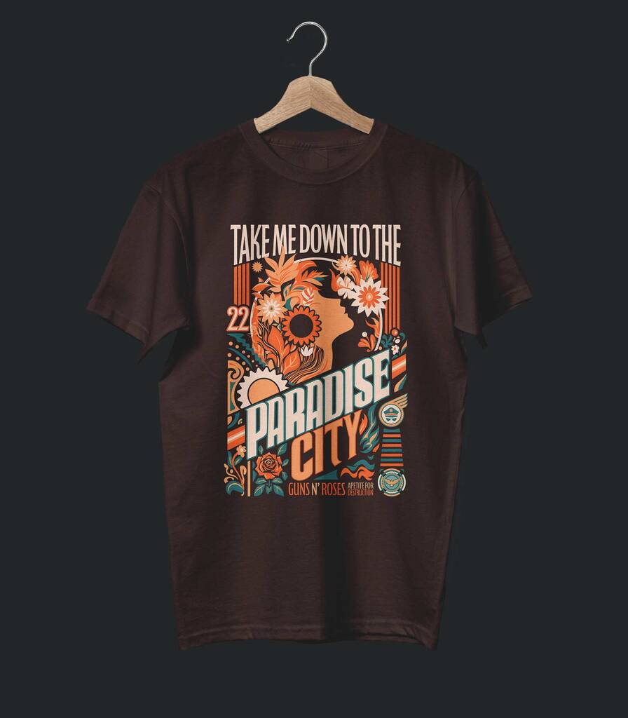 Paradise City • Guns N Roses Tribute Collector's Tee