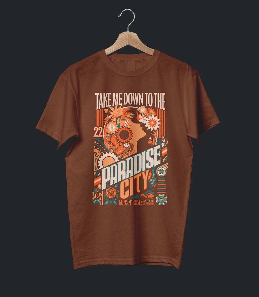Paradise City • Guns N Roses Tribute Collector's Tee