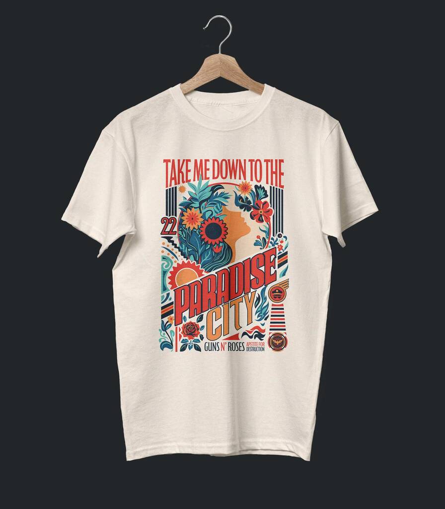 Paradise City • Guns N Roses Tribute Collector's Tee
