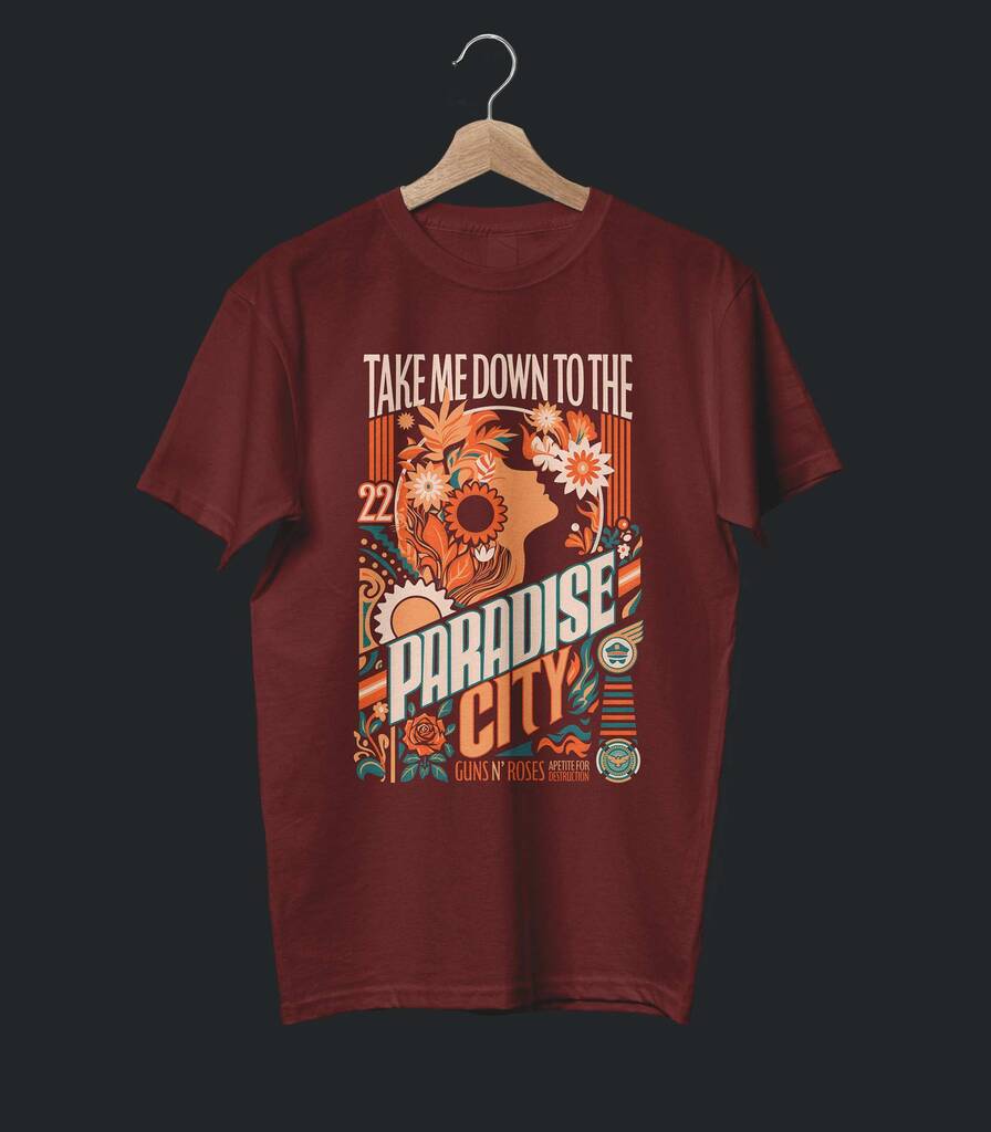 Paradise City • Guns N Roses Tribute Collector's Tee