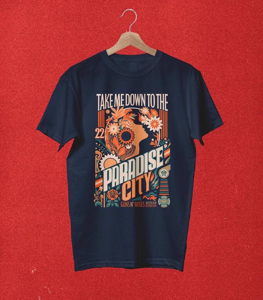 Paradise City • Guns N Roses Tribute Collector's Tee