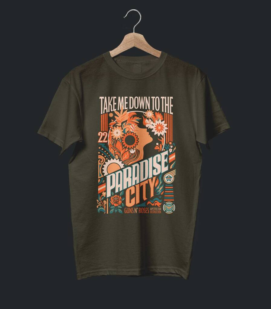 Paradise City • Guns N Roses Tribute Collector's Tee