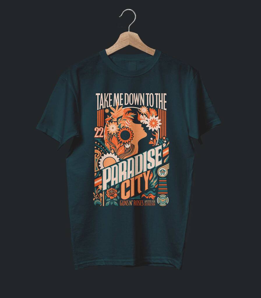 Paradise City • Guns N Roses Tribute Collector's Tee