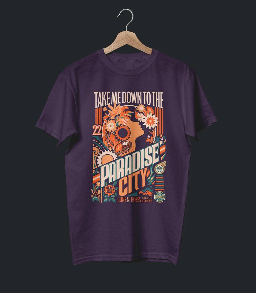 Paradise City • Guns N Roses Tribute Collector's Tee