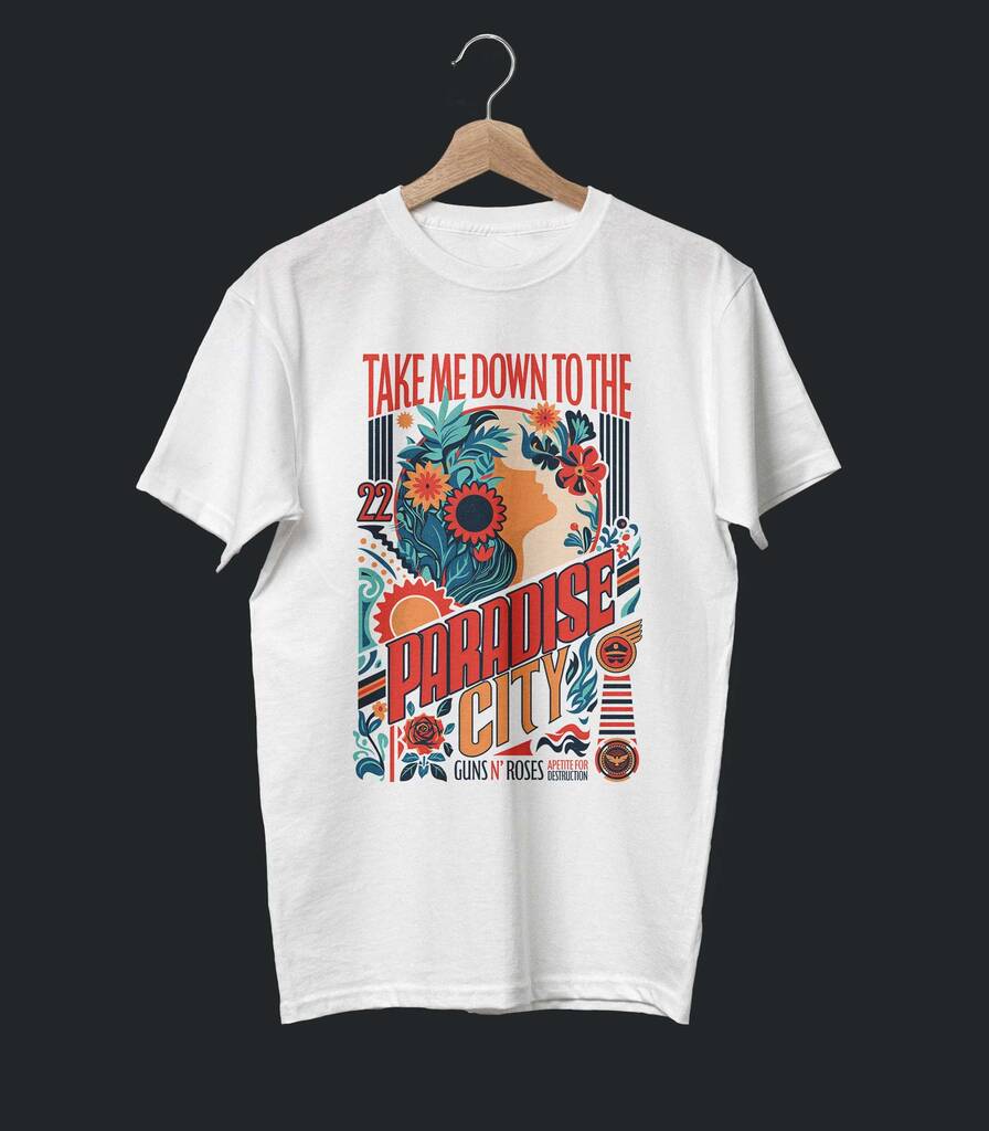 Paradise City • Guns N Roses Tribute Collector's Tee