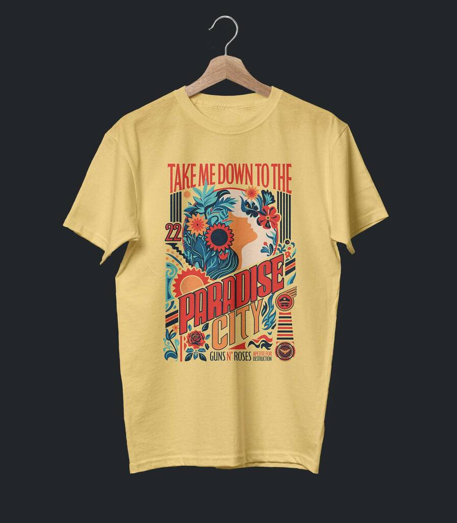 Paradise City • Guns N Roses Tribute Collector's Tee