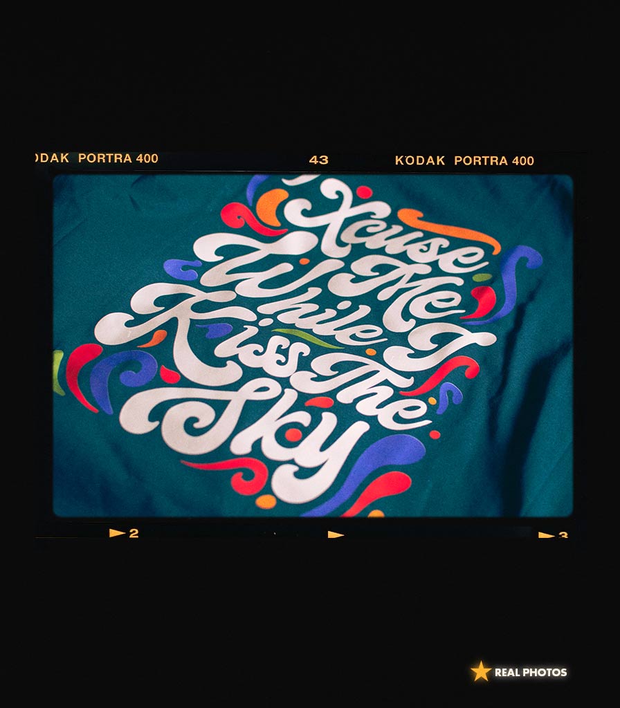 Purple Haze • Jimi Hendrix • Typography Collector's Tee