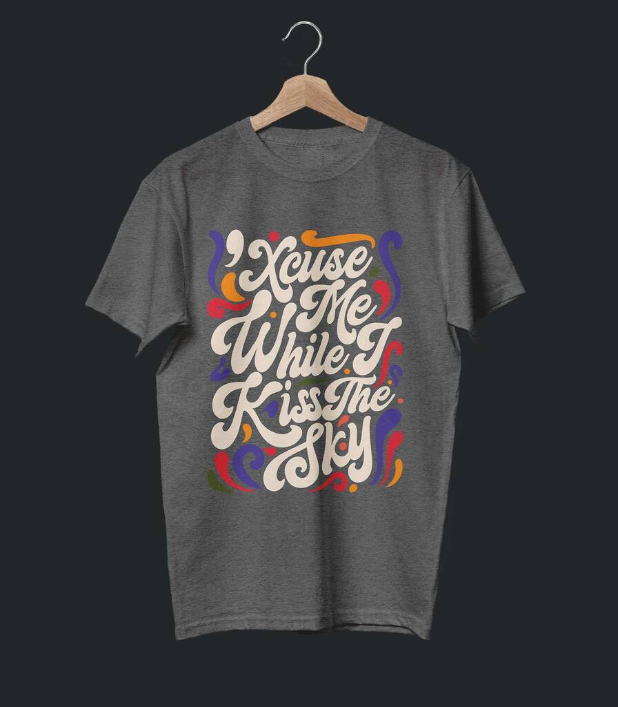 Purple Haze • Jimi Hendrix • Typography Collector's Tee