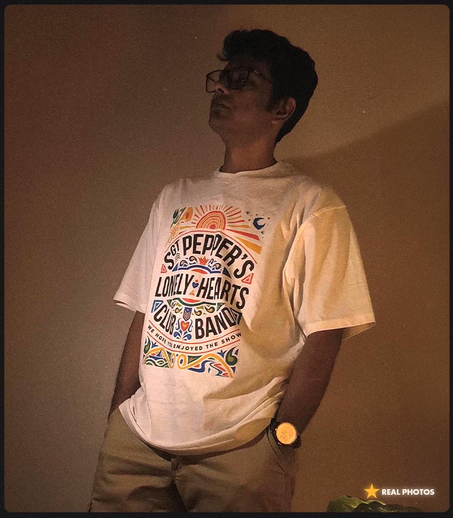 Sgt. Pepper’s Collector’s Typography Tee