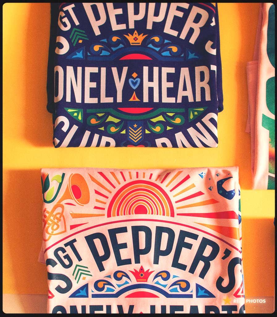 Sgt. Pepper’s Collector’s Typography Tee