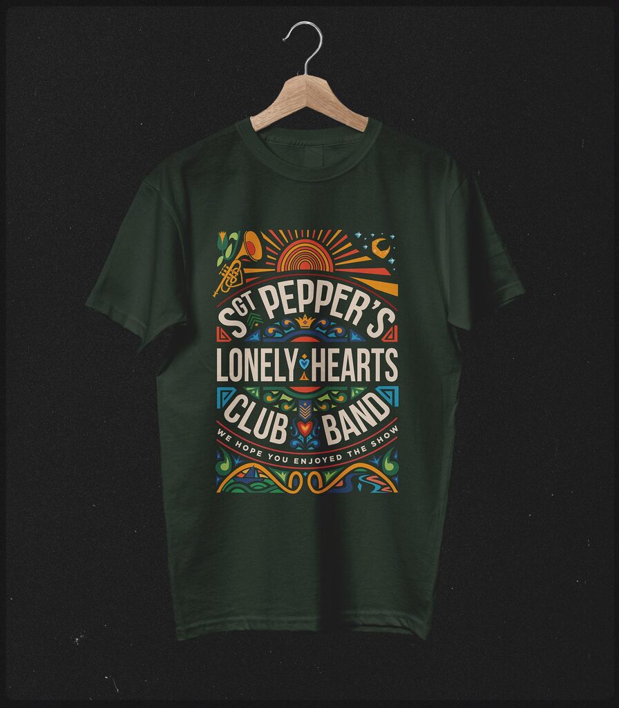 Sgt. Pepper’s Collector’s Typography Tee