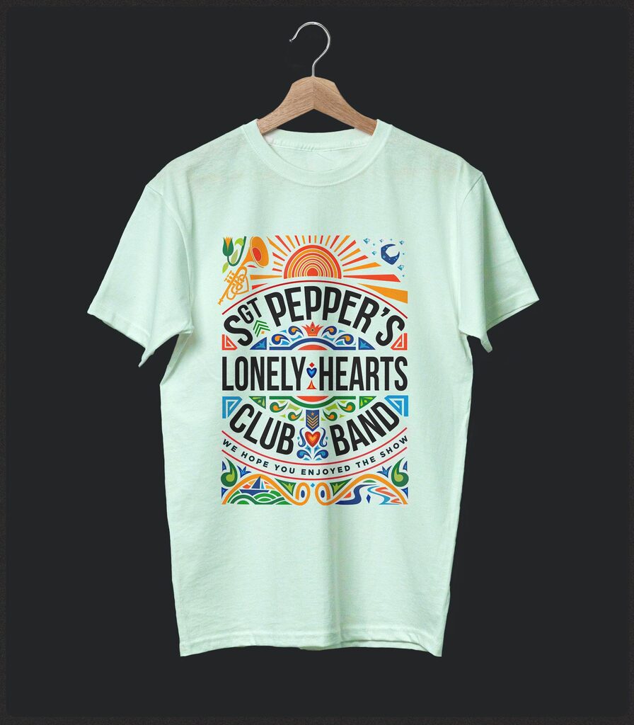 Sgt. Pepper’s Collector’s Typography Tee