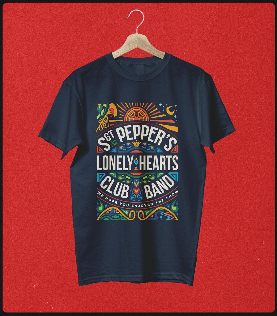 Sgt. Pepper’s Collector’s Typography Tee