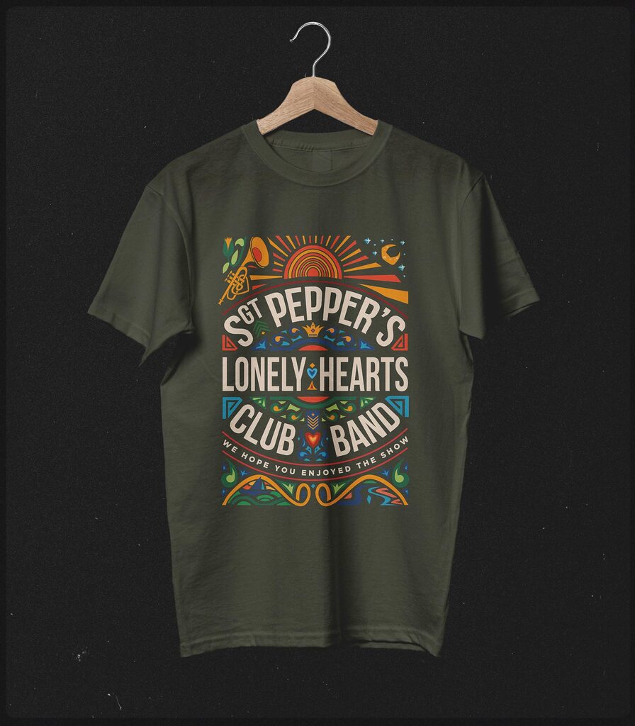 Sgt. Pepper’s Collector’s Typography Tee