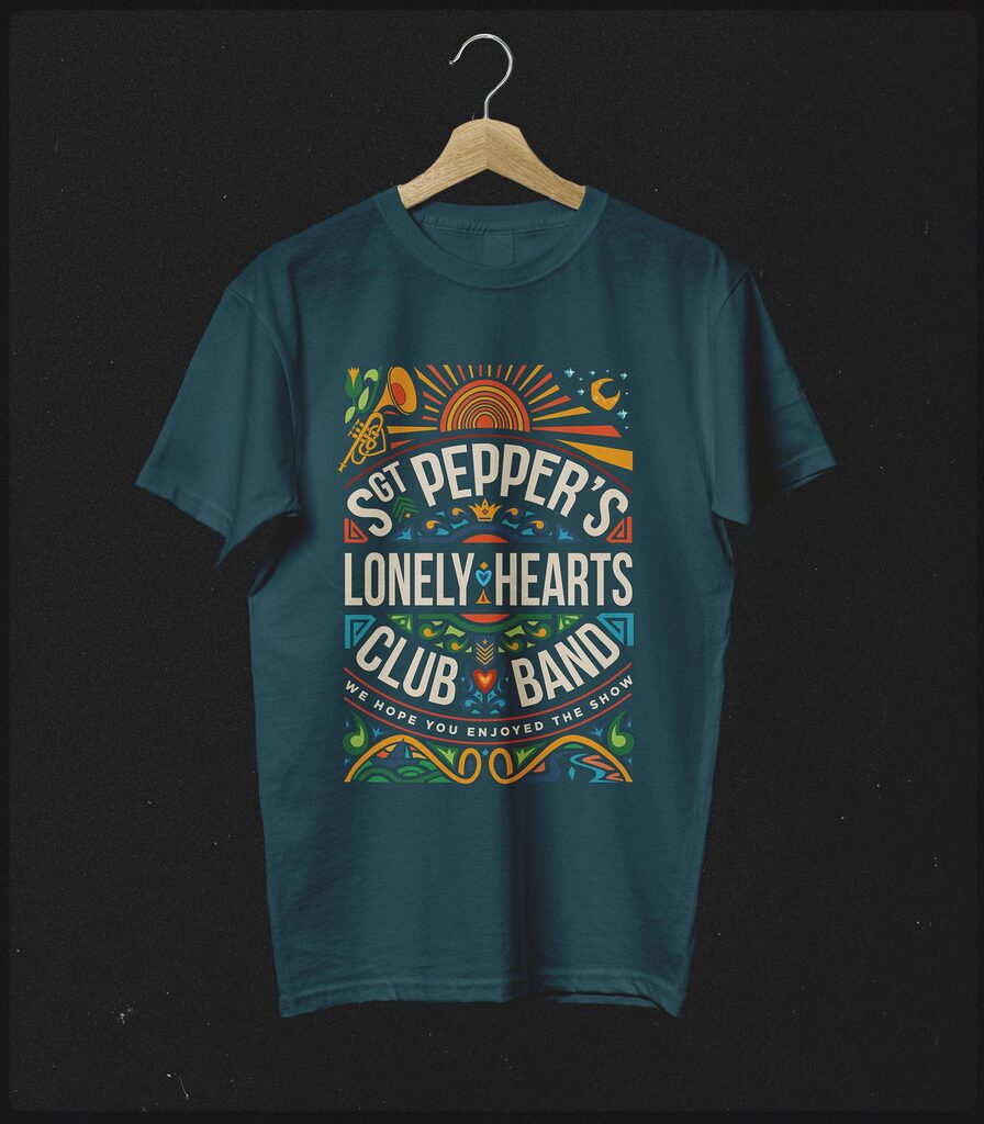 Sgt. Pepper’s Collector’s Typography Tee